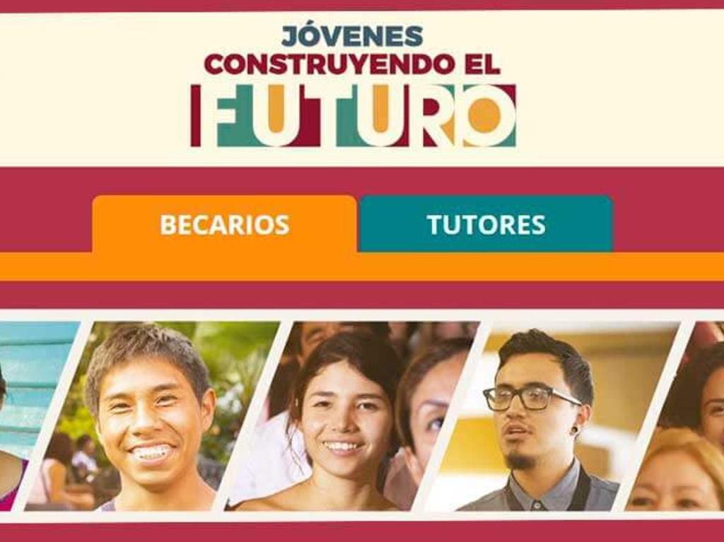 Jóvenes Construyendo el Futuro nueva convocatoria Página becarios y tutores 