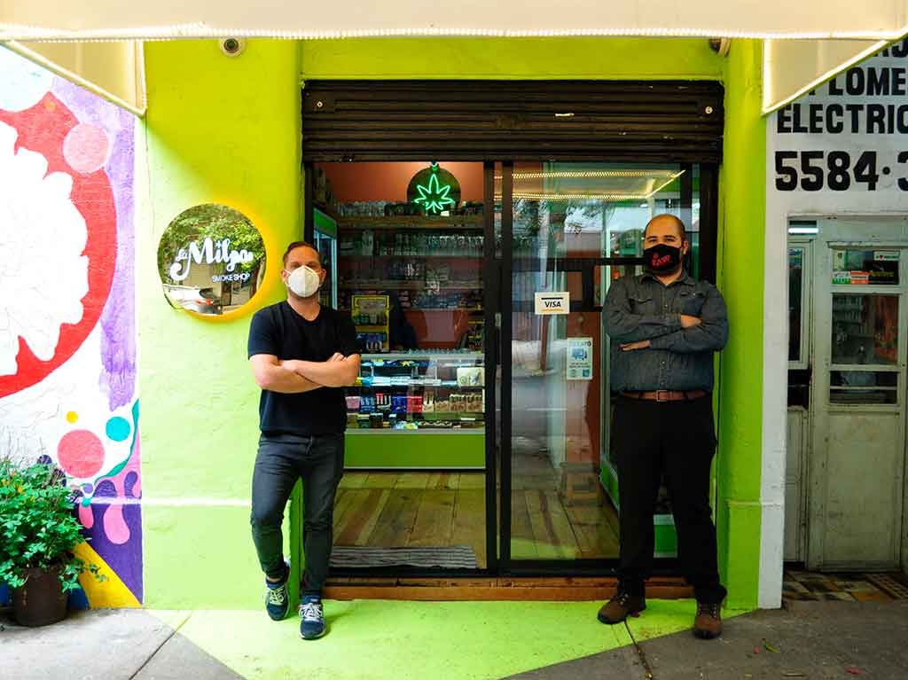 La Milpa Smokeshop en la Condesa