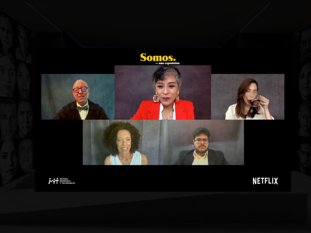 Panel exposición virtual Somos de Netflix
