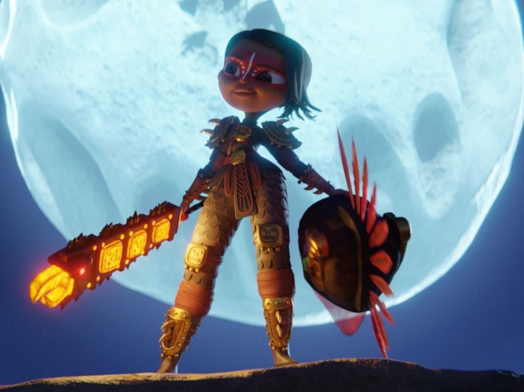 Mira los primeros adelantos que mostró Netflix de Maya y los Tres