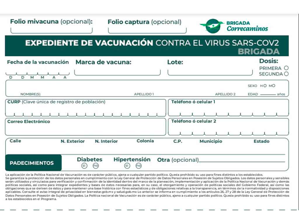 registro vacuna adultos 30 a 39 años