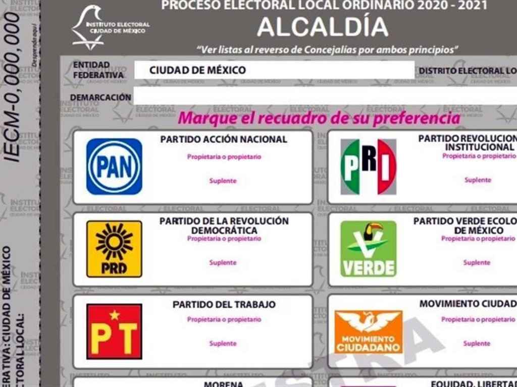 Resultados alcaldías CDMX quien va ganando las elecciones Boleta Alcaldía INE