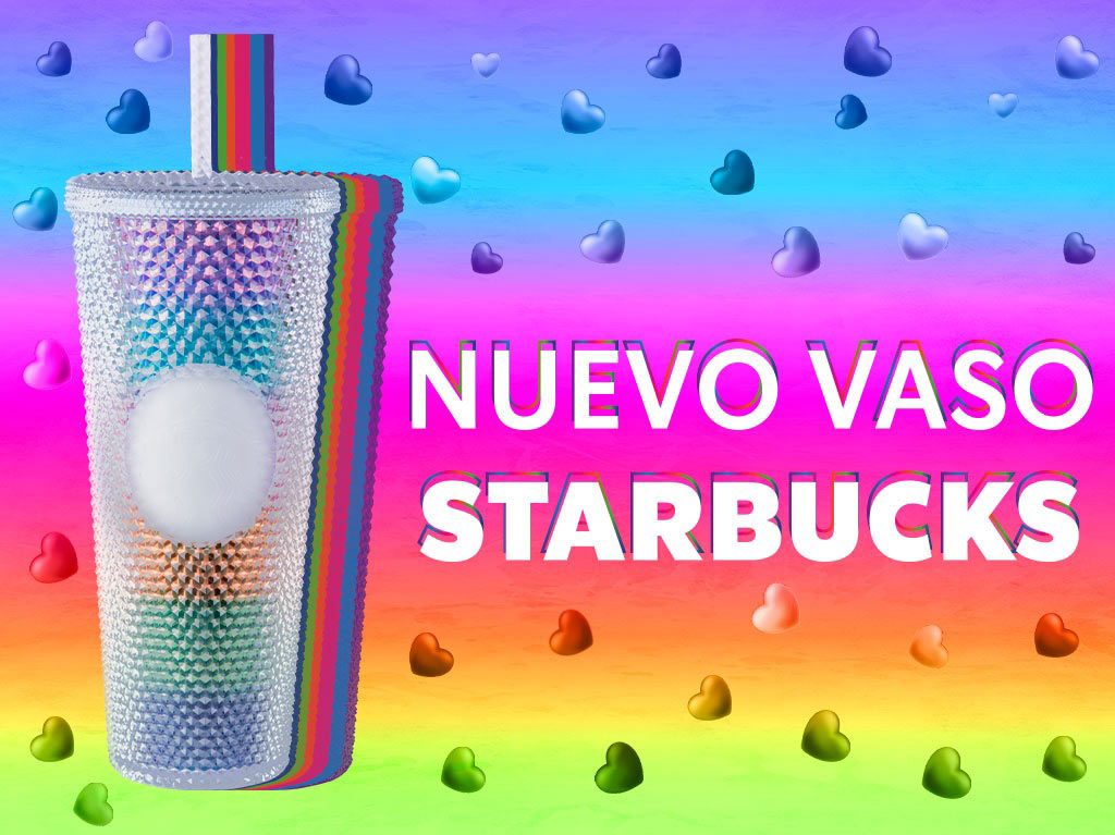Starbucks lanzó hoy un increíble vaso lleno de color