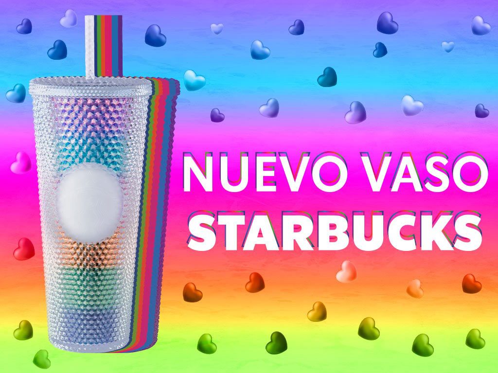 Starbucks lanzó este mes un increíble vaso lleno de color