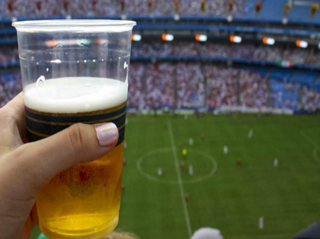 Venta de alcohol en estadios y eventos deportivos