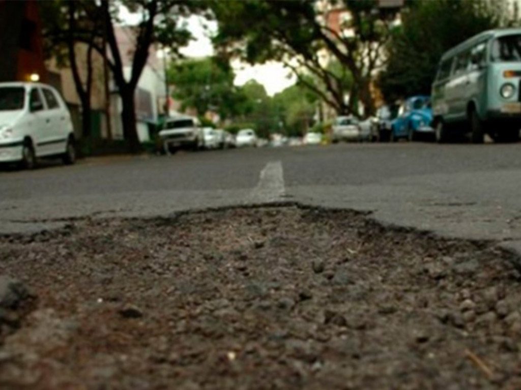 Reportar bache CDMX