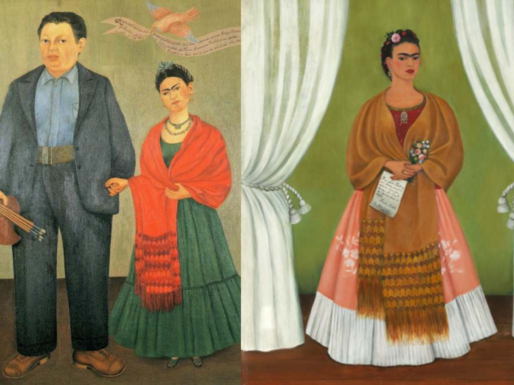 Dónde están las obras de Frida Kahlo y otros datos curiosos Pinturas