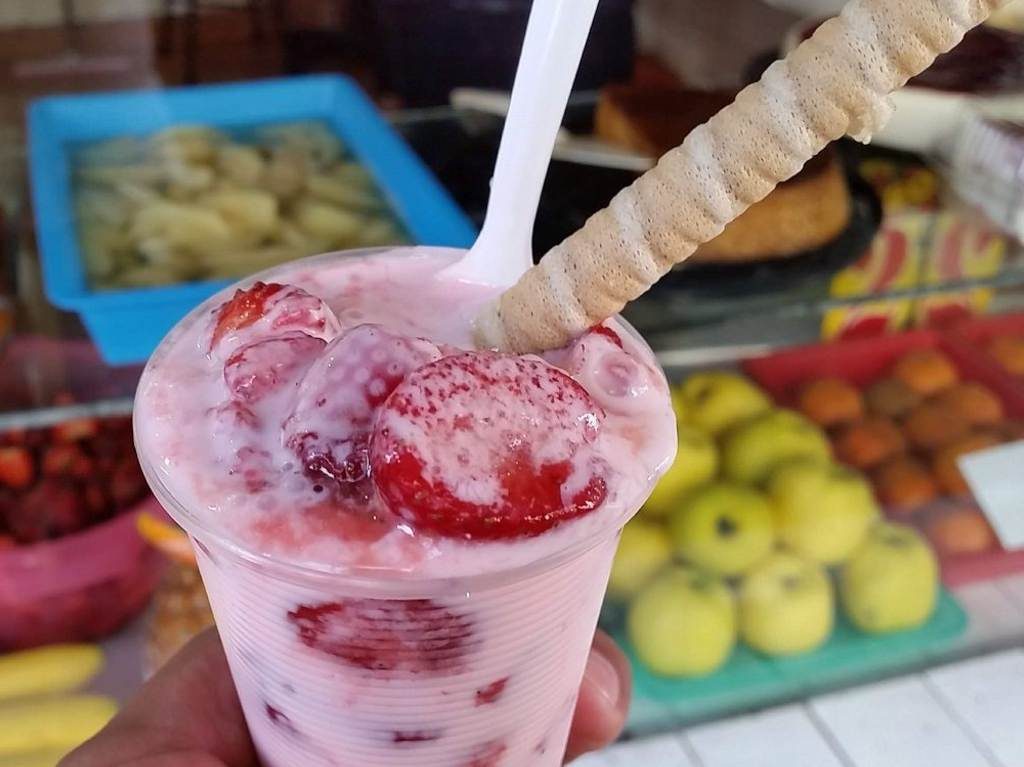 Fresas con crema en la CDMX La Florida