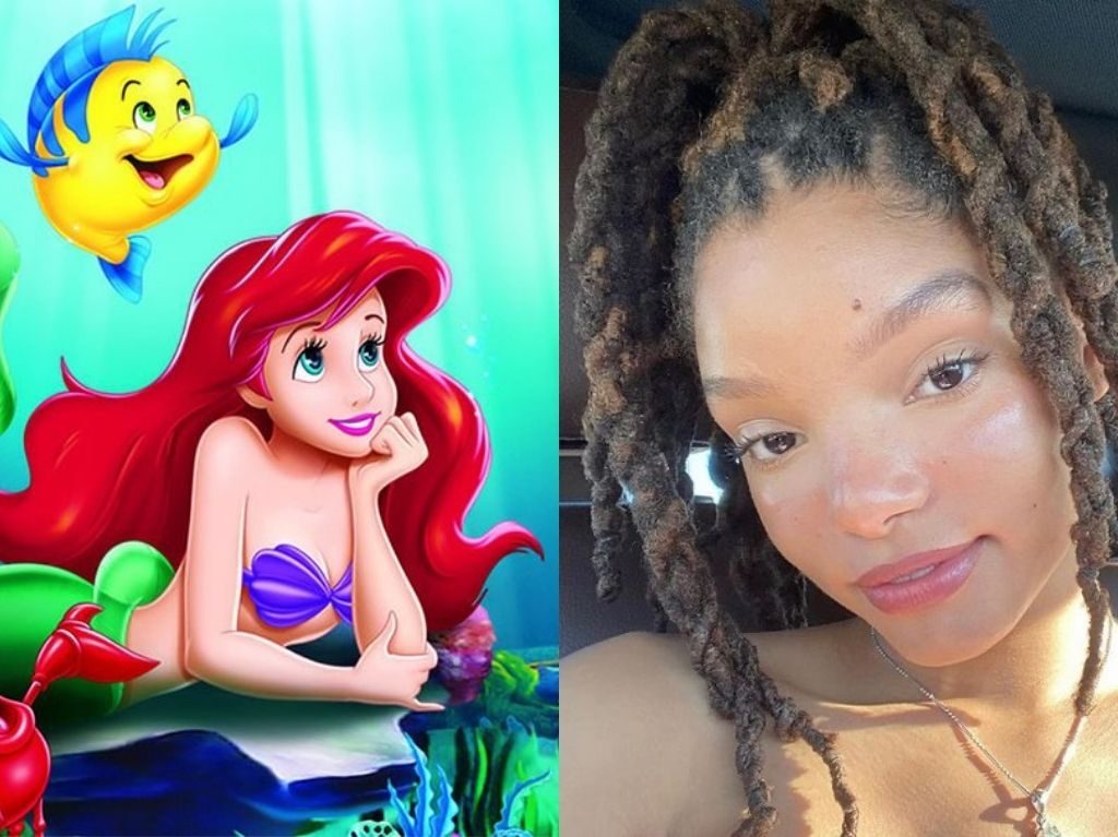 Halle Bailey comparte foto como La Sirenita por primera vez