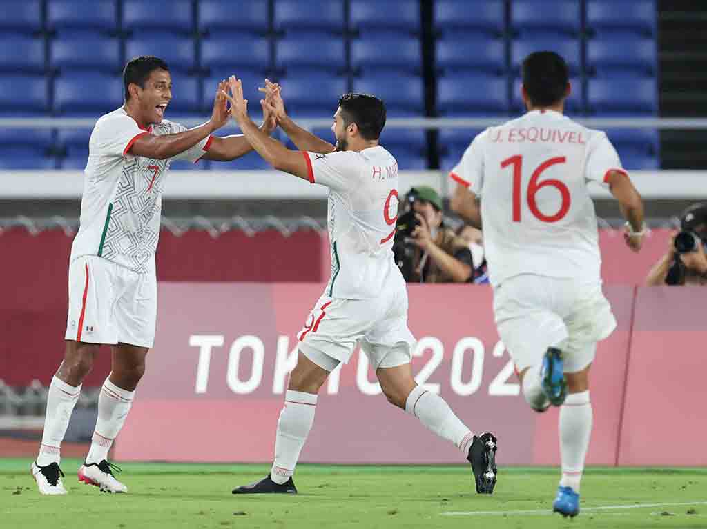 México golea a Corea del Sur