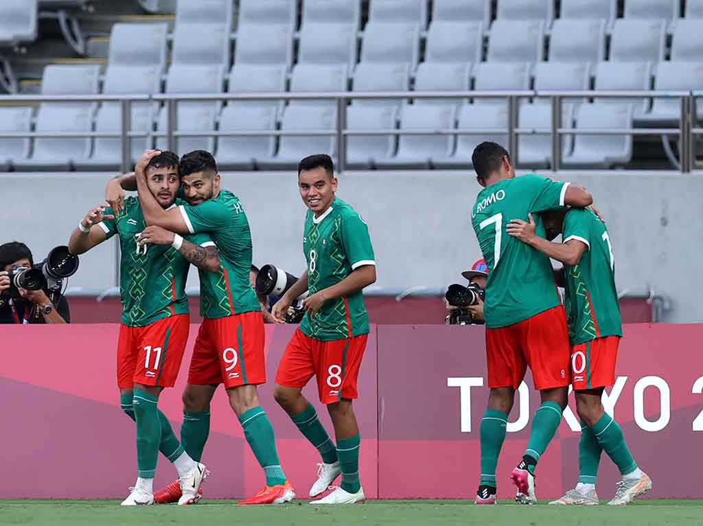 México golea a Francia en su debut en los Juegos Olímpicos de Tokio 2020