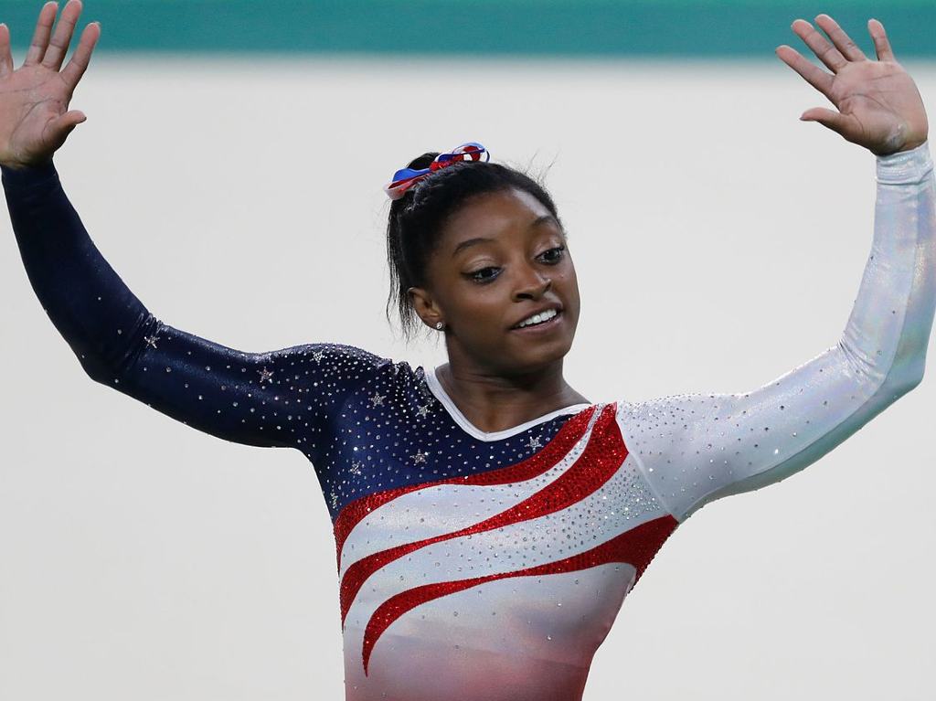 Mujeres atletas olímpicas Tokio 2020 Simone Biles