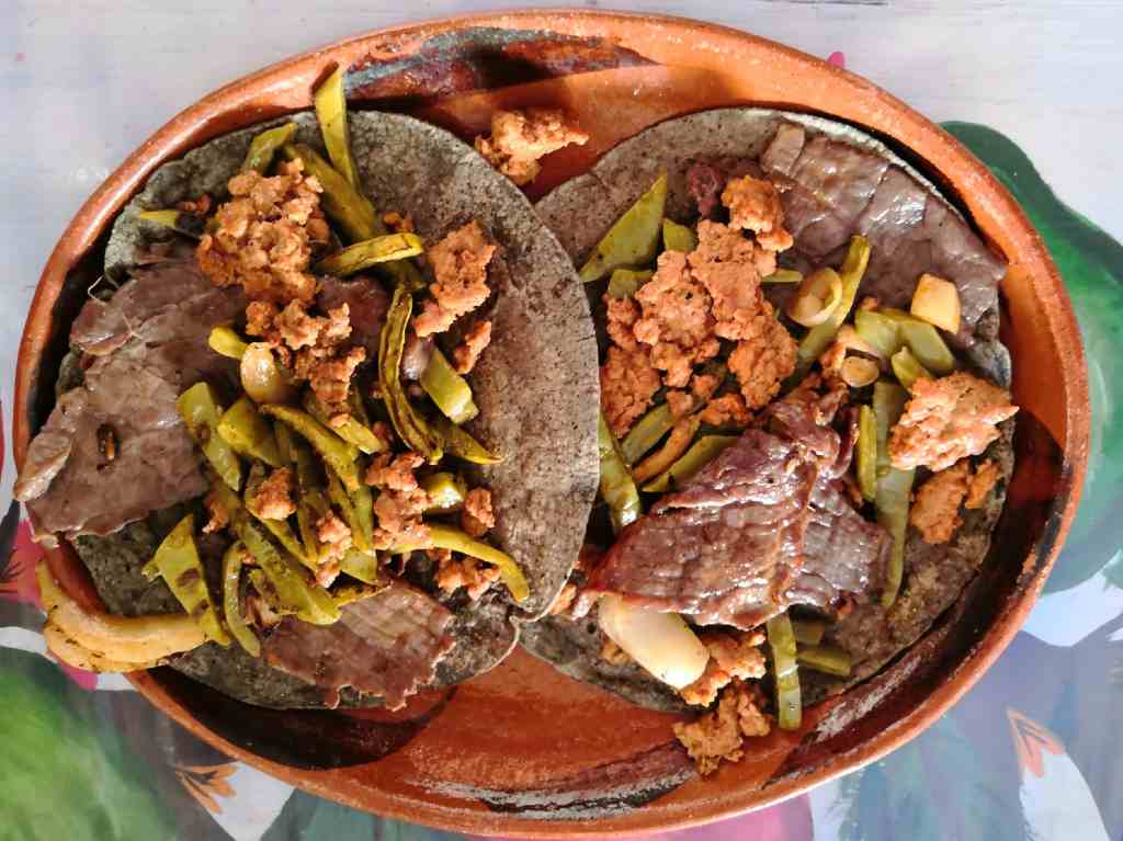 Nonantzin Comida Prehispánica Tacos Cecina