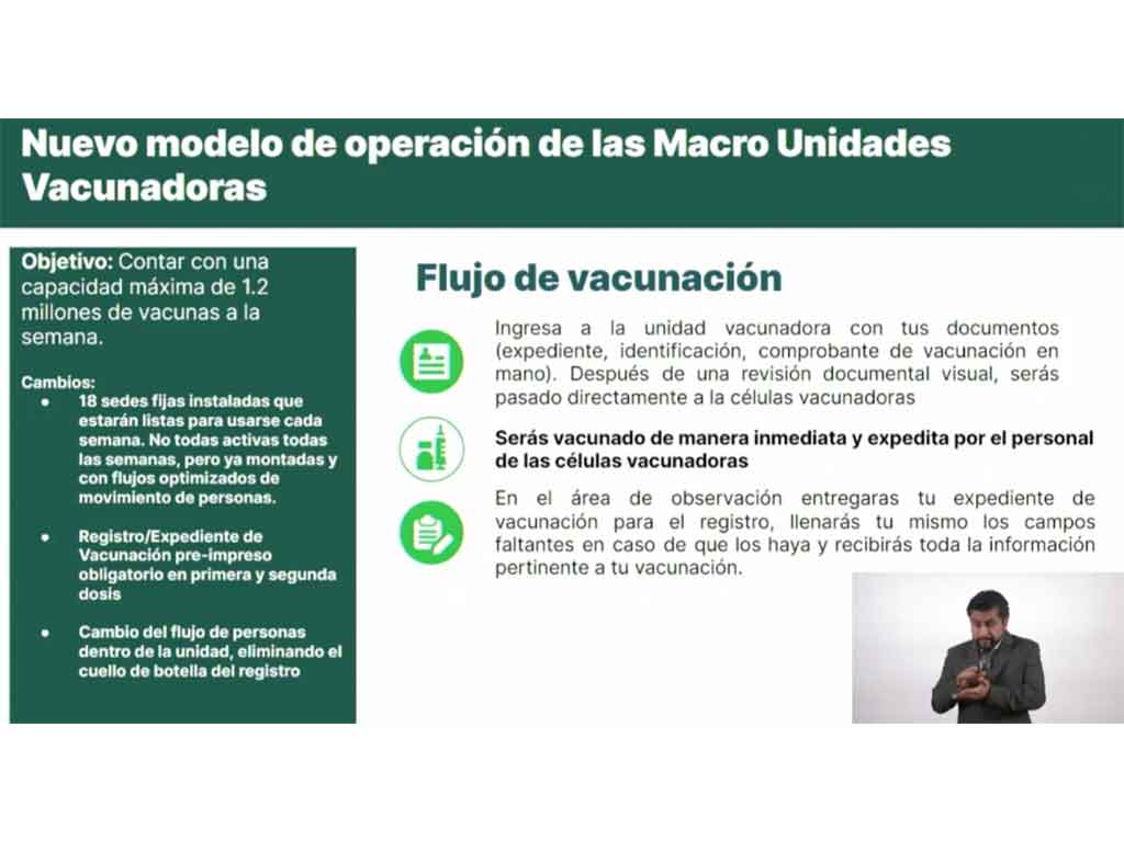 vacunación en cdmx: nuevo modelo de operación