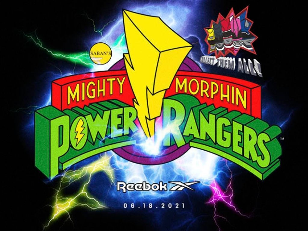 Los Power Rangers llegan a Reebok en su nueva colección