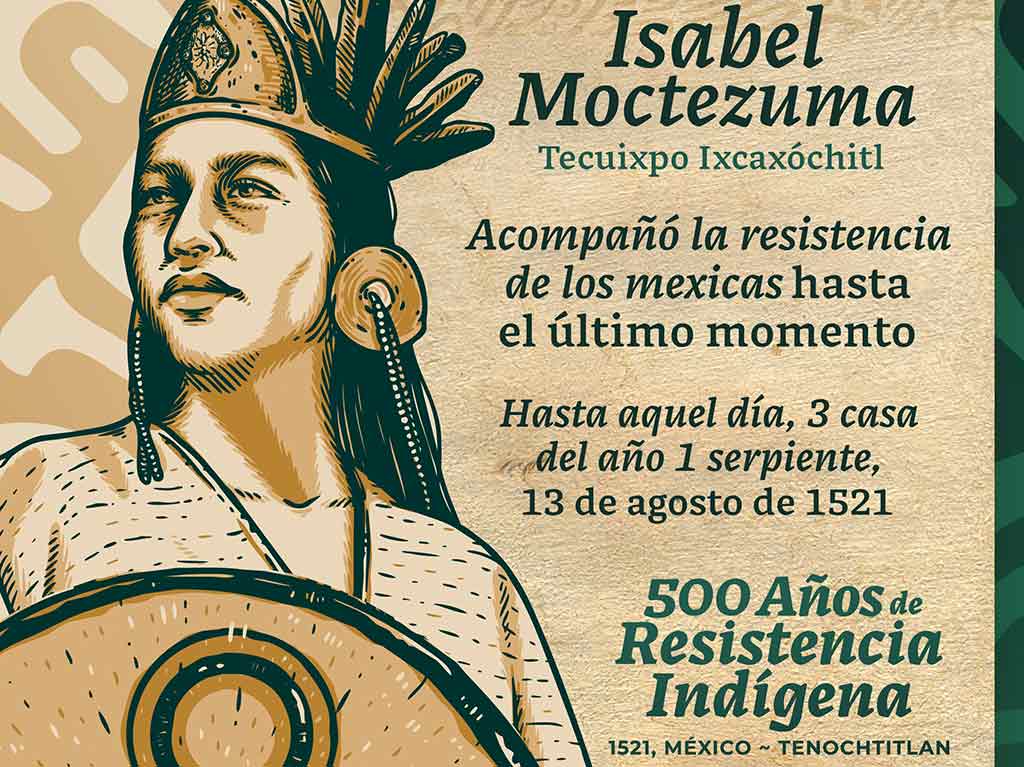 500 años de resistencia indigena moctezuma