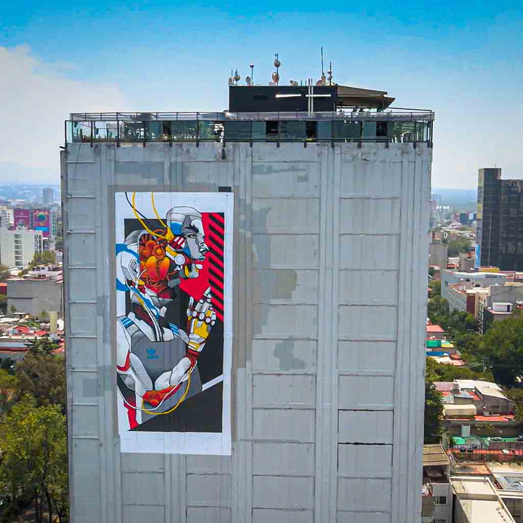 Murales de Adidas: cinco artistas crean street art inspirado en los Forum 1