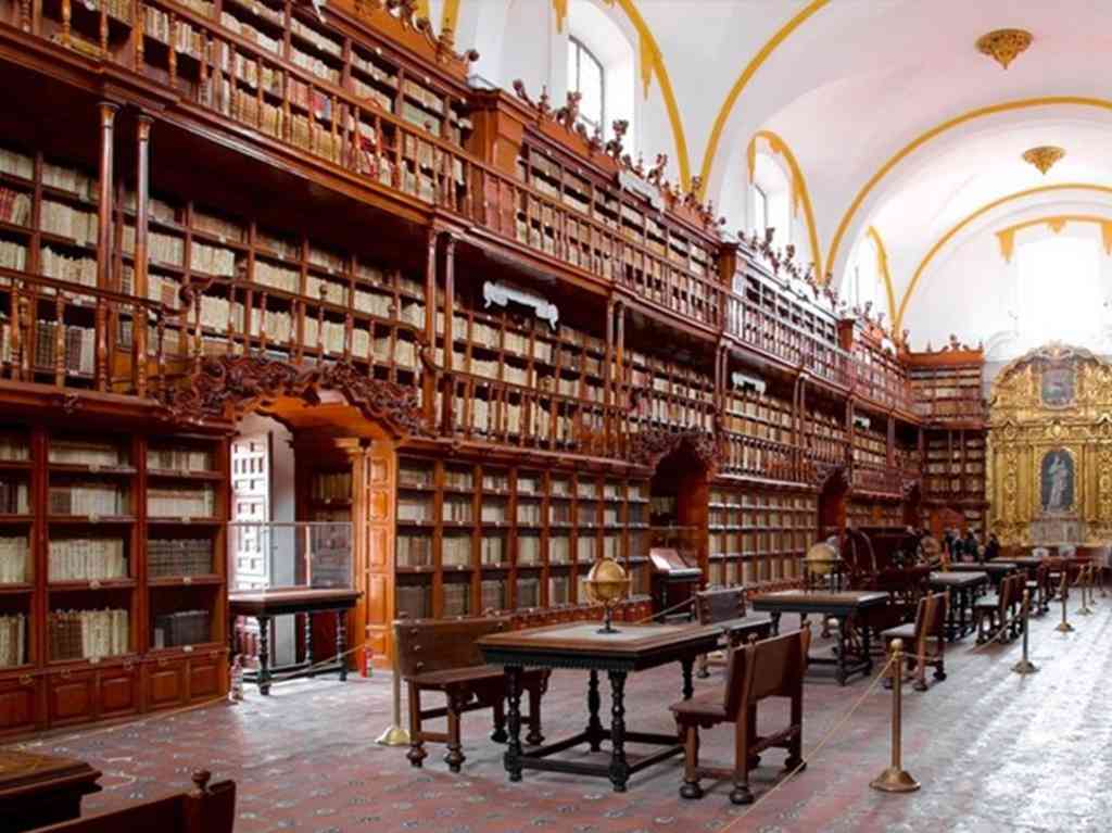 Bibliotecas hermosas impresionantes del mundo Biblioteca Palafoxiana