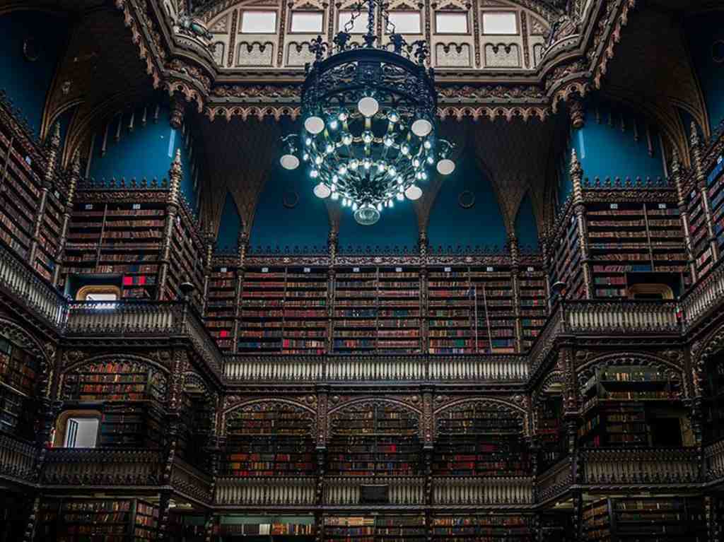 Bibliotecas hermosas impresionantes del mundo Gabinete Portugues