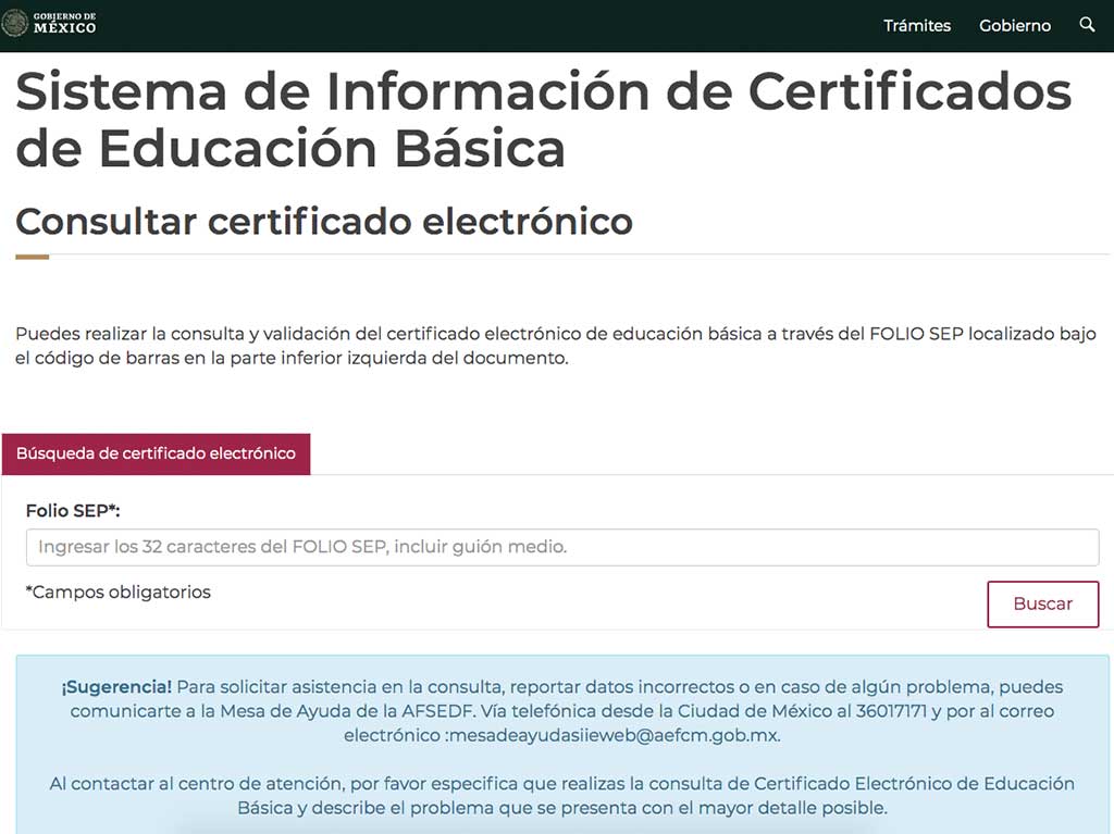 Cómo tramitar el certificado de primaria o secundaria en línea 1