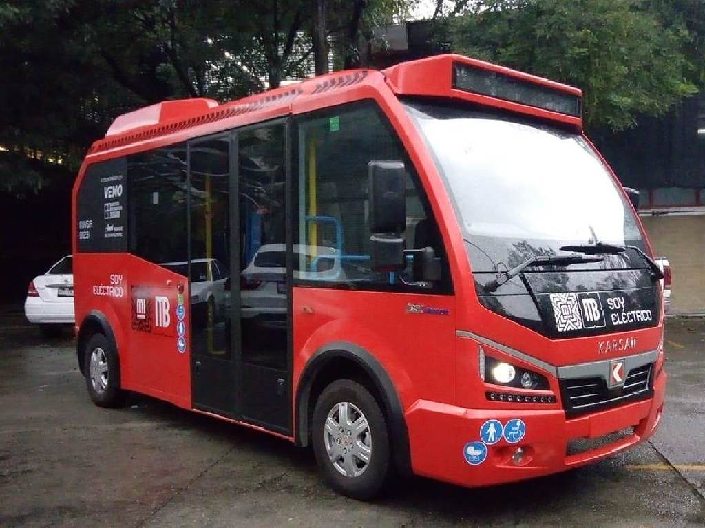 El Metrobusito eléctrico