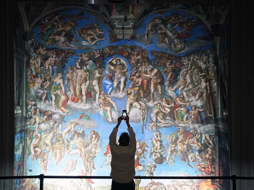 Llega la expo de la Capilla Sixtina de Miguel Ángel a la CDMX