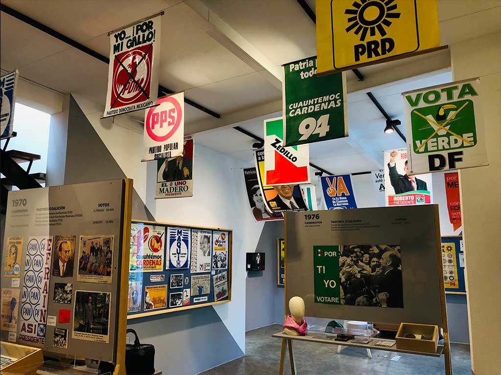 Esta expo retrata 108 años de propaganda política en México