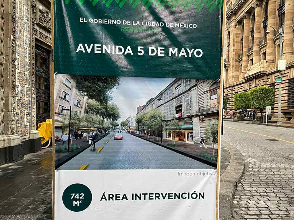 Habrá nueva ciclovía en la Av. 5 de mayo del Centro Histórico 2