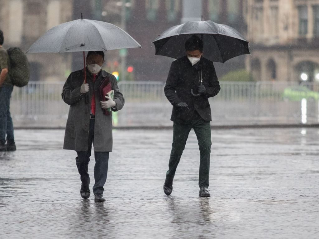 Alerta amarilla por lluvias fuertes en CDMX