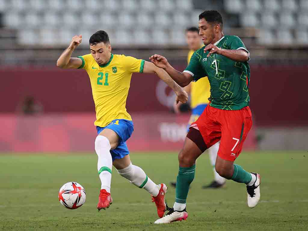 México pierde contra Brasil