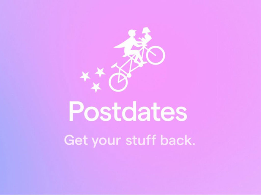 Postdate app para recuperar tus cosas de tu ex