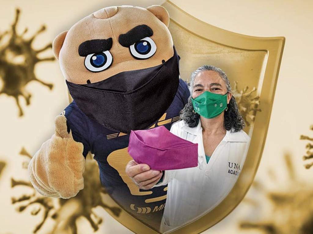 SakCu: el cubrebocas de la UNAM que inactiva al COVID-19 ¡Goya!