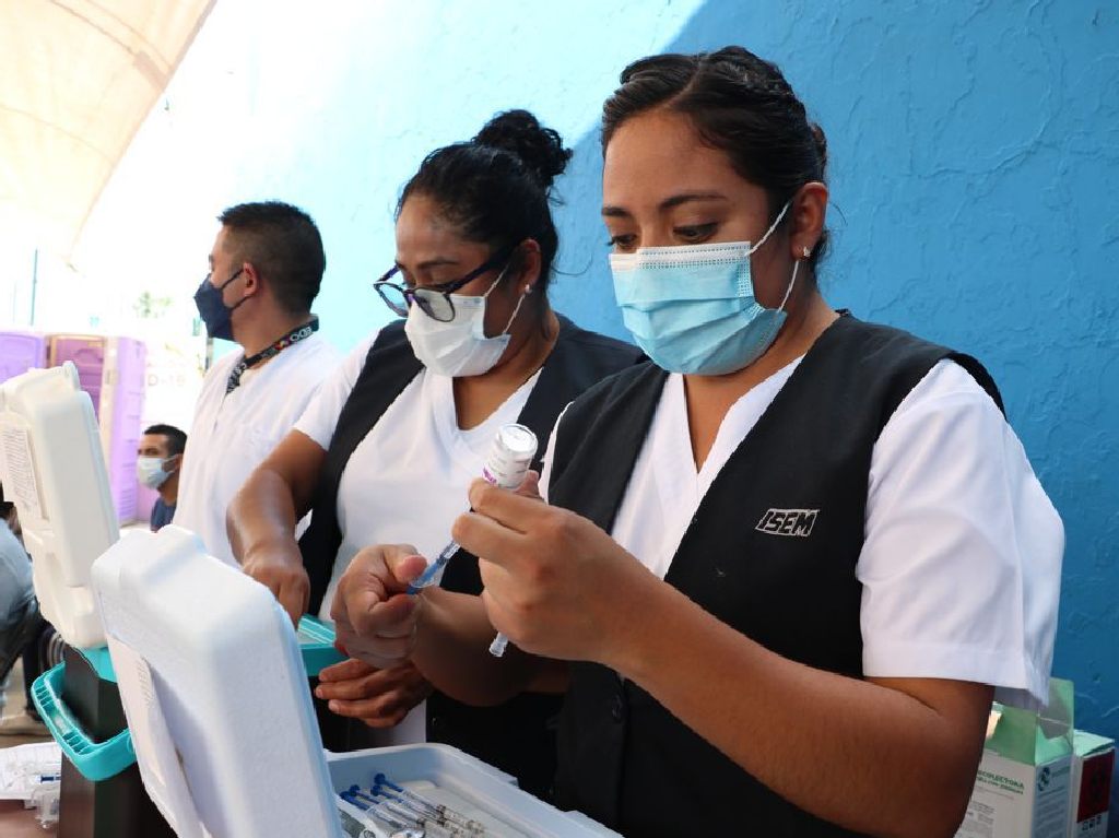 vacunación mayores de 18 años en Edomex calendario