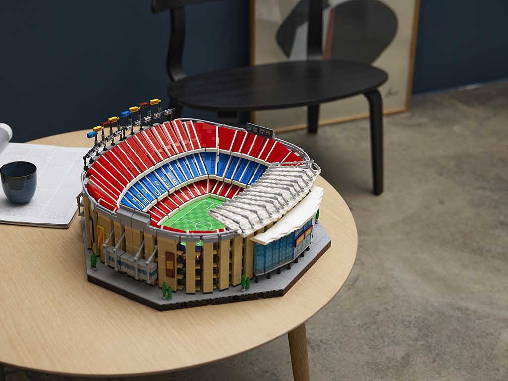 Construye con Lego el Camp Nou, el estadio del Barcelona