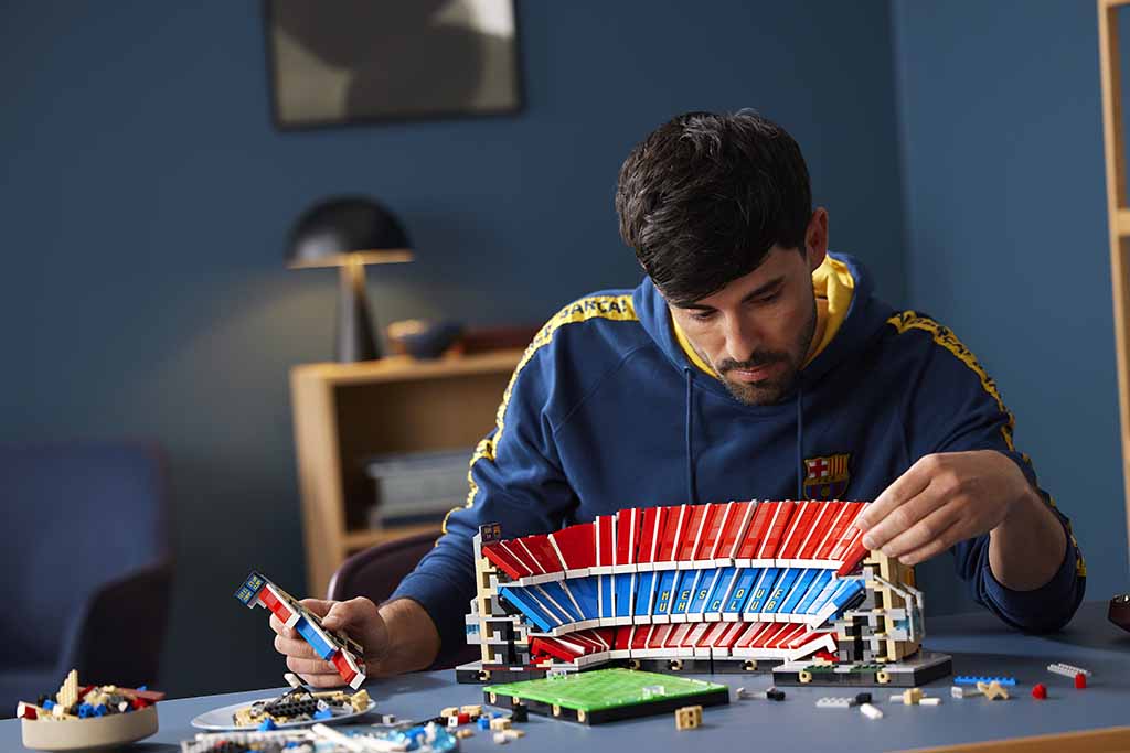 Construye con Lego el Camp Nou, el estadio del Barcelona 1