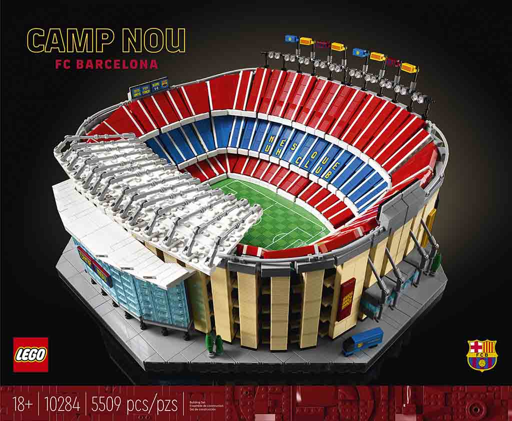 Construye con Lego el Camp Nou, el estadio del Barcelona 2