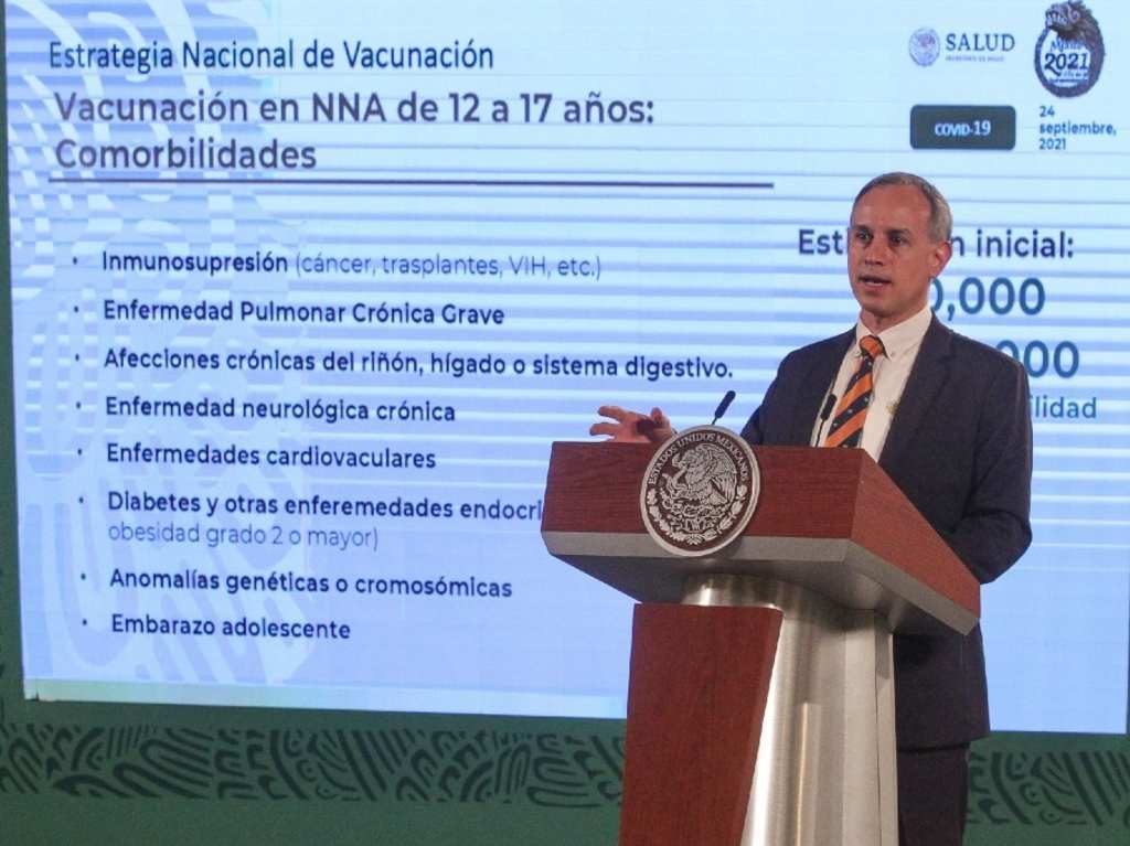 Inicia vacunación de 12 a 17 años con enfermedades crónicas Portada