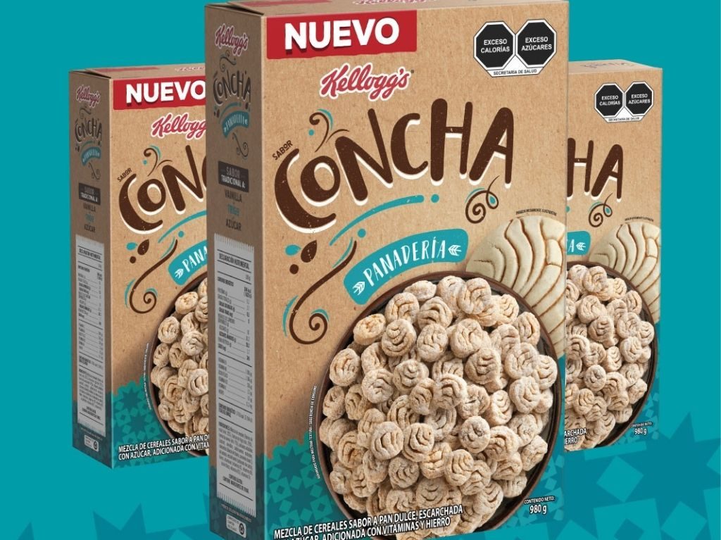 Prueba el nuevo cereal sabor concha de Kellogg’s