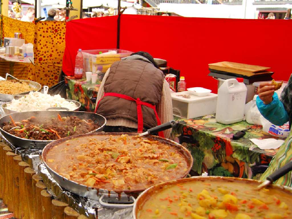 Mapa de comida callejera en CDMX guisados