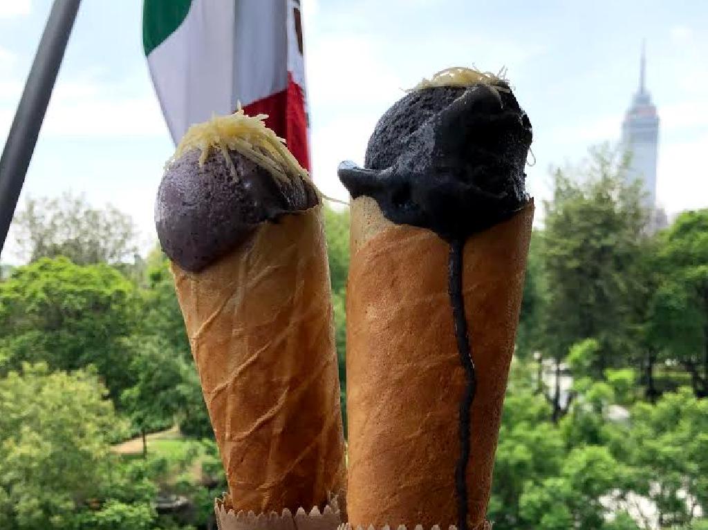 marquesitas con helado en CDMX