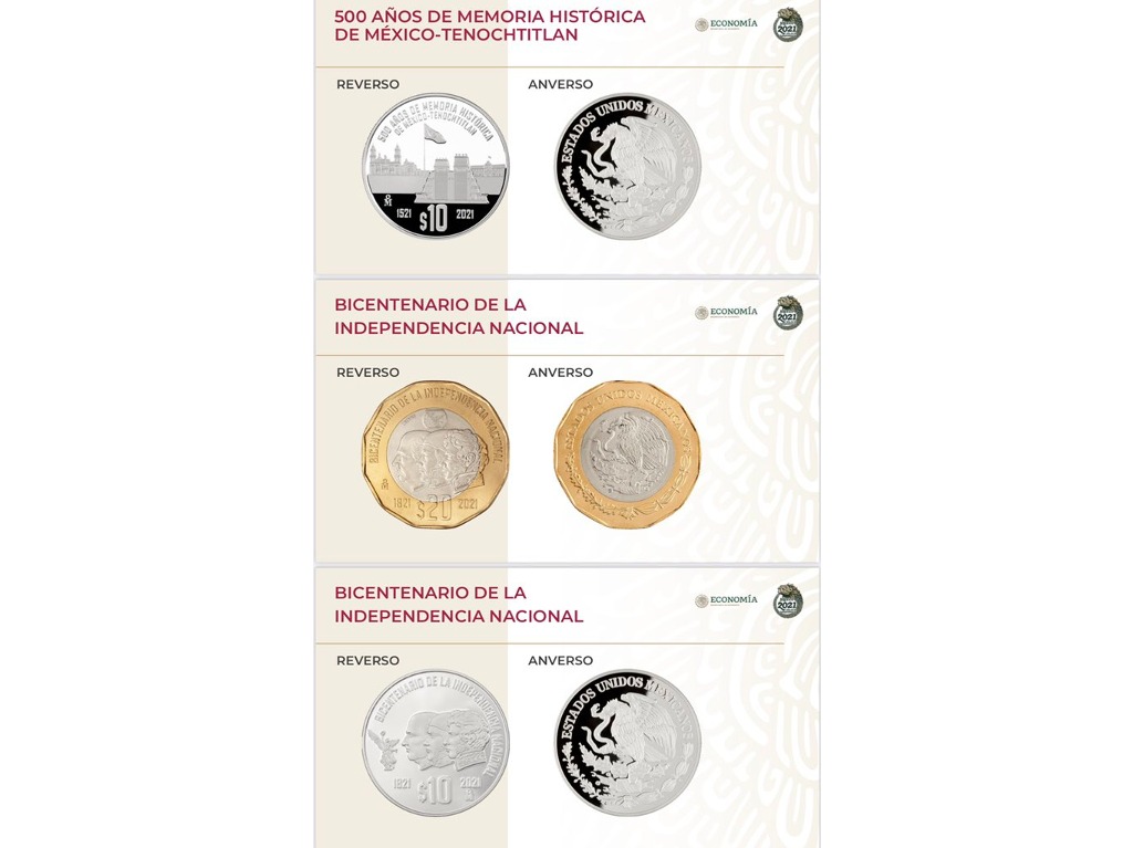 monedas conmemorativas bicentenario