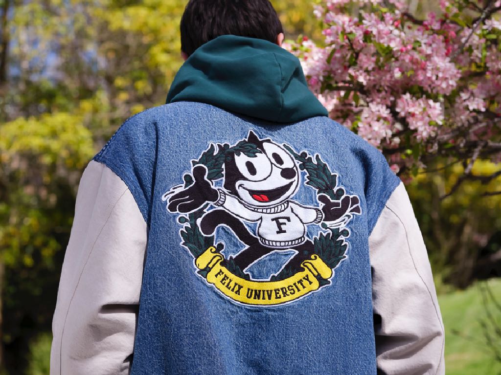 Nueva colección universitaria Levi's x Felix the Cat