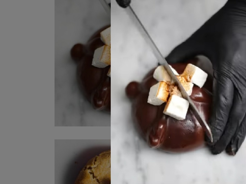 pan de muerto negro en CDMX chocolate