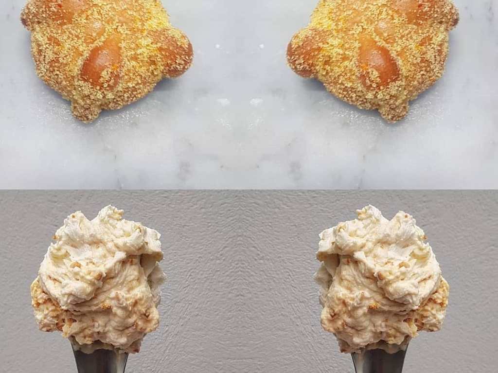 Postres de pan de muerto ¡descubre dónde encontrarlos! Helado de pan de muerto