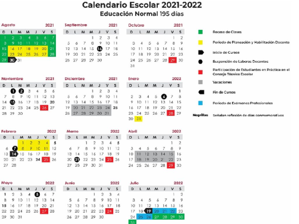 primer megapuente del ciclo escolar 2021-2022 calendario