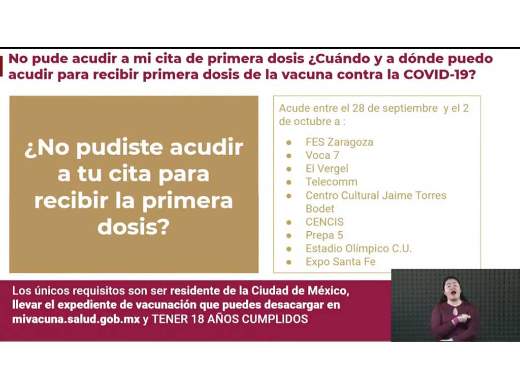 vacunación masica en ocho alcaldías de CDMX