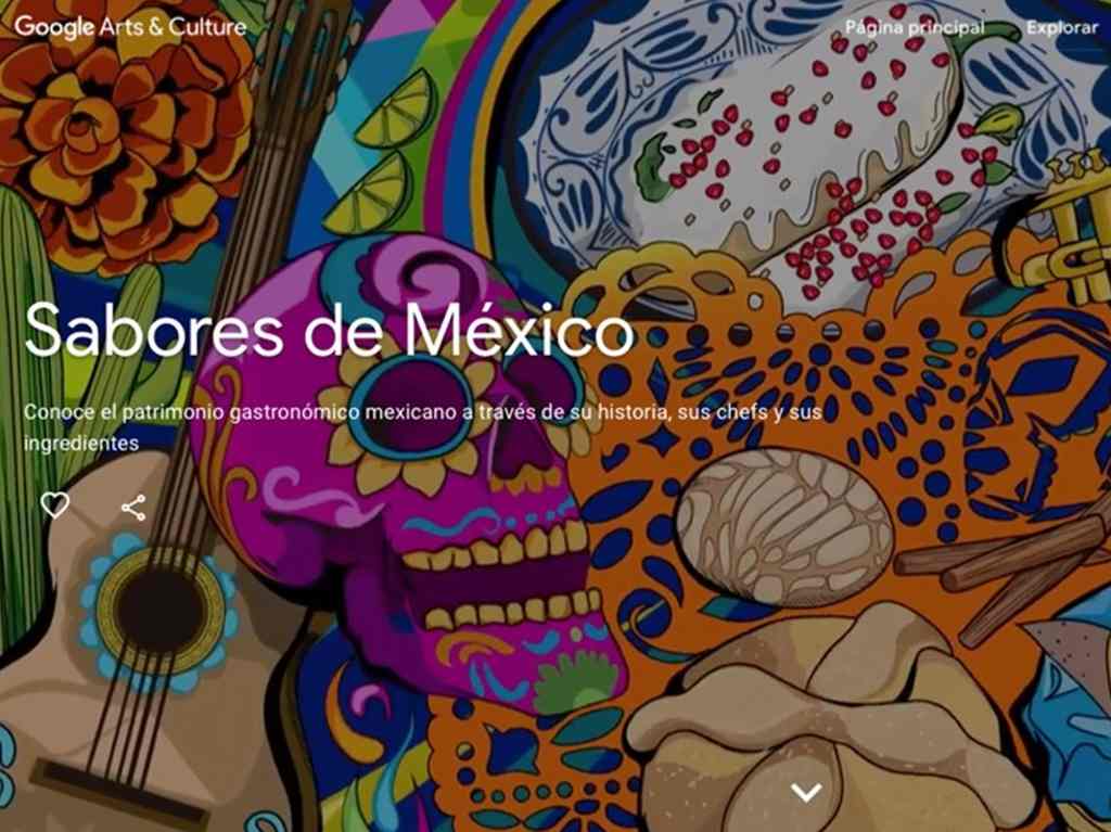 Sabores de México una expo de Google que te encantará Portada del sitio