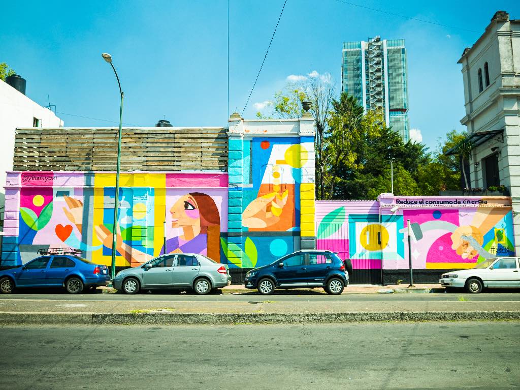 Seis artistas intervienen CDMX con murales ecológicos: ‘Lo que haces cuenta’ 2