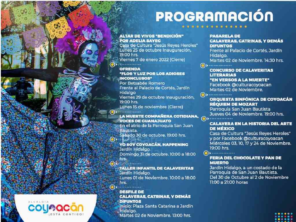 Día de muertos Coyoacán 2021 