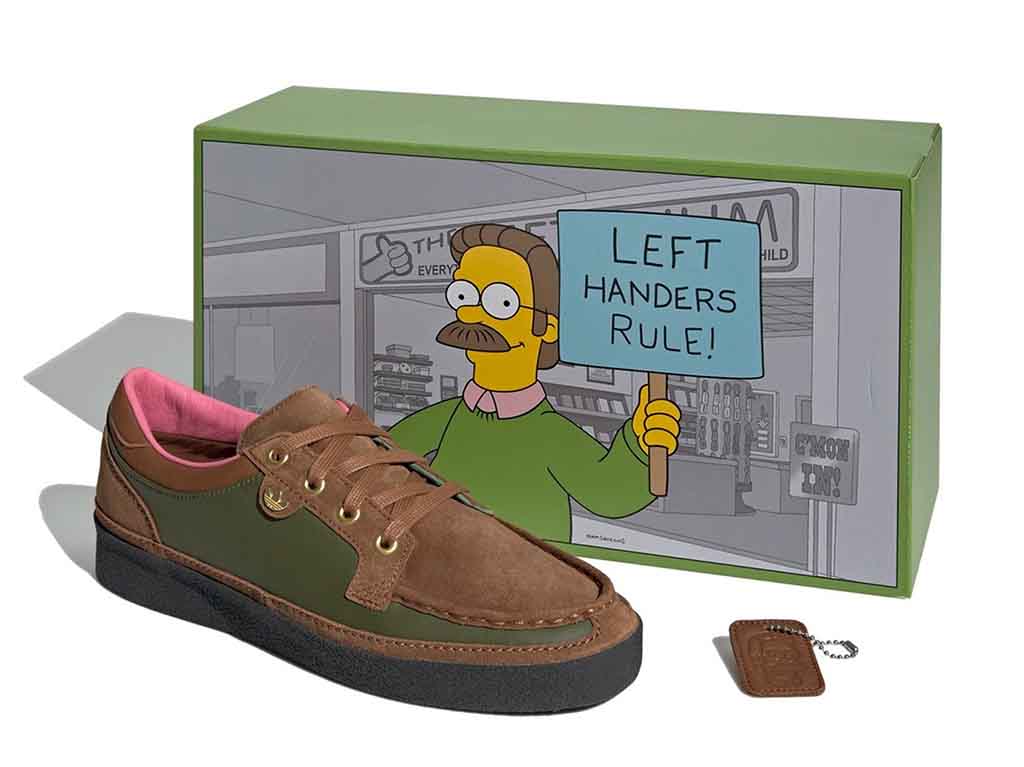 Conoce los nuevos adidas inspirados en Ned Flanders de Los Simpsons